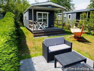 buitenaanzicht Terras Lodge Dok 26
